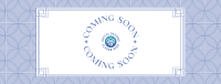 Coming Soon Art Deco Facebook Cover Image Preview