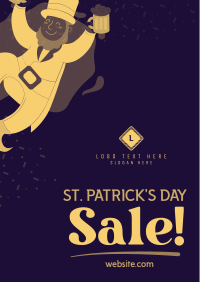 St. Patrick's Greeting Promo Sale Poster