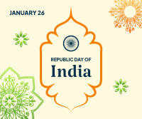 Happy Indian Republic Day Facebook Post