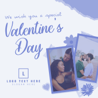 Scrapbook Valentines Greeting Instagram Post