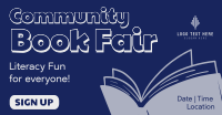 Community Book Fair Facebook Ad