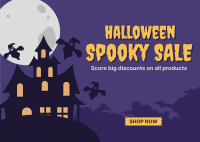 Spooky Sale Postcard