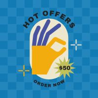 Handy Hot Offer Instagram Post Design