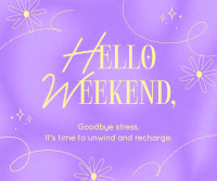 Weekend Greeting Quote Facebook Post