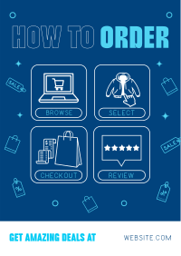 Simple Ordering Guide Flyer