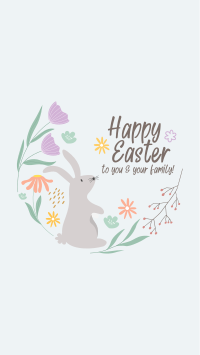 Easter Wreath Instagram Story Design