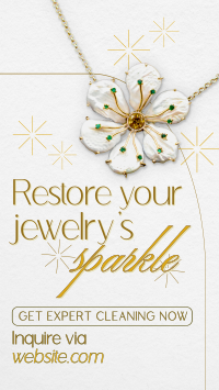 Jewelry Cleaning Luxe Instagram Reel Image Preview