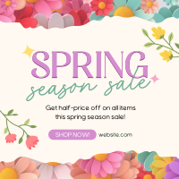 Spring Season Sale Instagram Post