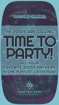 2000s Party Playlist Facebook Story