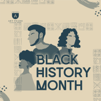 African Black History Instagram Post