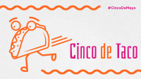 Cinco De Taco Zoom Background Design