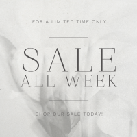 Minimalist Luxurious Sale Instagram Post Design