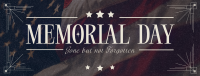 Elegant Memorial Day Facebook Cover