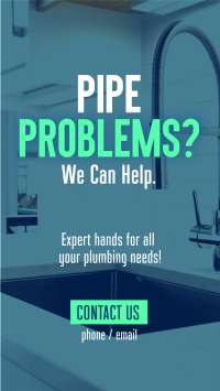 Fast Plumbing Service Instagram Reel Image Preview