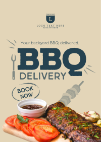 BBQ Delivery Flyer