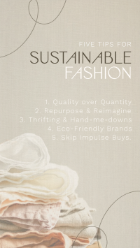 Chic Sustainable Fashion Tips YouTube Short