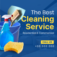 The Best Cleaning Service Instagram Post