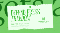 Defend Press Freedom Animation