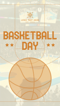 Sporty Basketball Day Instagram Reel Image Preview