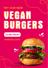 Vegan Burger Buns  Flyer