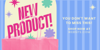 Cutesy New Product Twitter Post