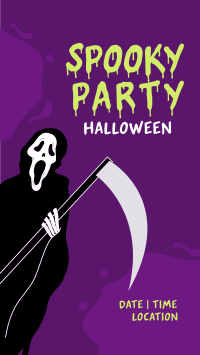 Spooky Party Instagram Story