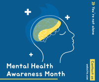 Mental Health Month Facebook Post