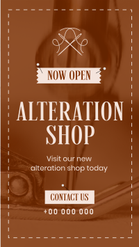 Alteration Shop Instagram Reel