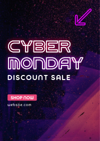 Futuristic Sale Poster