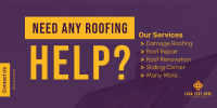 Roofing Help? Twitter Post