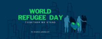 Family Refugees Facebook Cover Image Preview