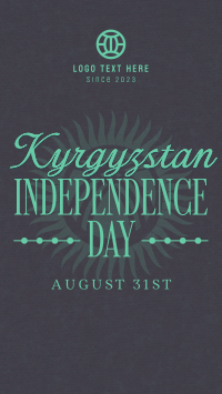 Kyrgyzstan Independence Day Instagram Story