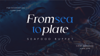 Seafood Cuisine Buffet Video