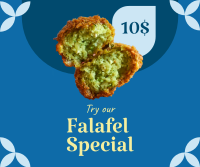 Restaurant Falafel Special  Facebook Post