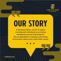 Professional Our Story Instagram Post Design