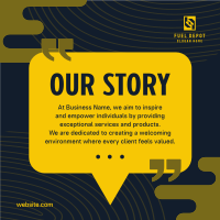 Professional Our Story Instagram Post Image Preview