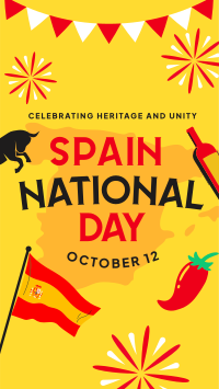 Celebrating Spanish Heritage and Unity Instagram Reel Image Preview