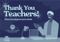 Teacher Appreciation Week Postcard