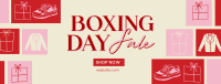 Boxing Day Super Sale Facebook Cover