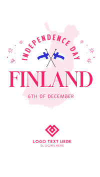 Independence Day For Finland Facebook Story