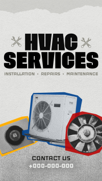 Retro HVAC Service YouTube Short