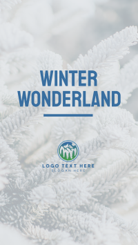 Winter Wonderland Facebook Story