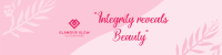 Beauty Dainty Pattern LinkedIn Banner
