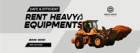 Heavy Equipment Rental Facebook Cover Image Preview