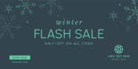 Winter Flash Sale Twitter Post