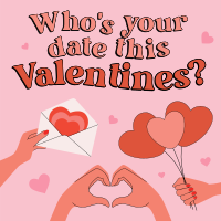 Who’s your date this Valentines? Instagram Post