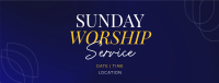 Worship Livestream Facebook Cover Image Preview