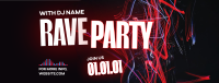Rave Party Vibes Facebook Cover