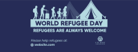 Refugee Day Facts Facebook Cover Image Preview