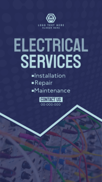 Electrical Service Provider Instagram Story